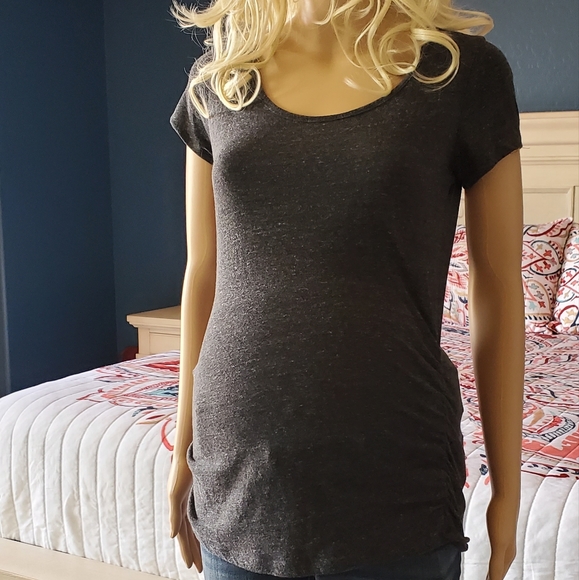 AMBIANCE MATERNITY TEE SZ L - Picture 2 of 9